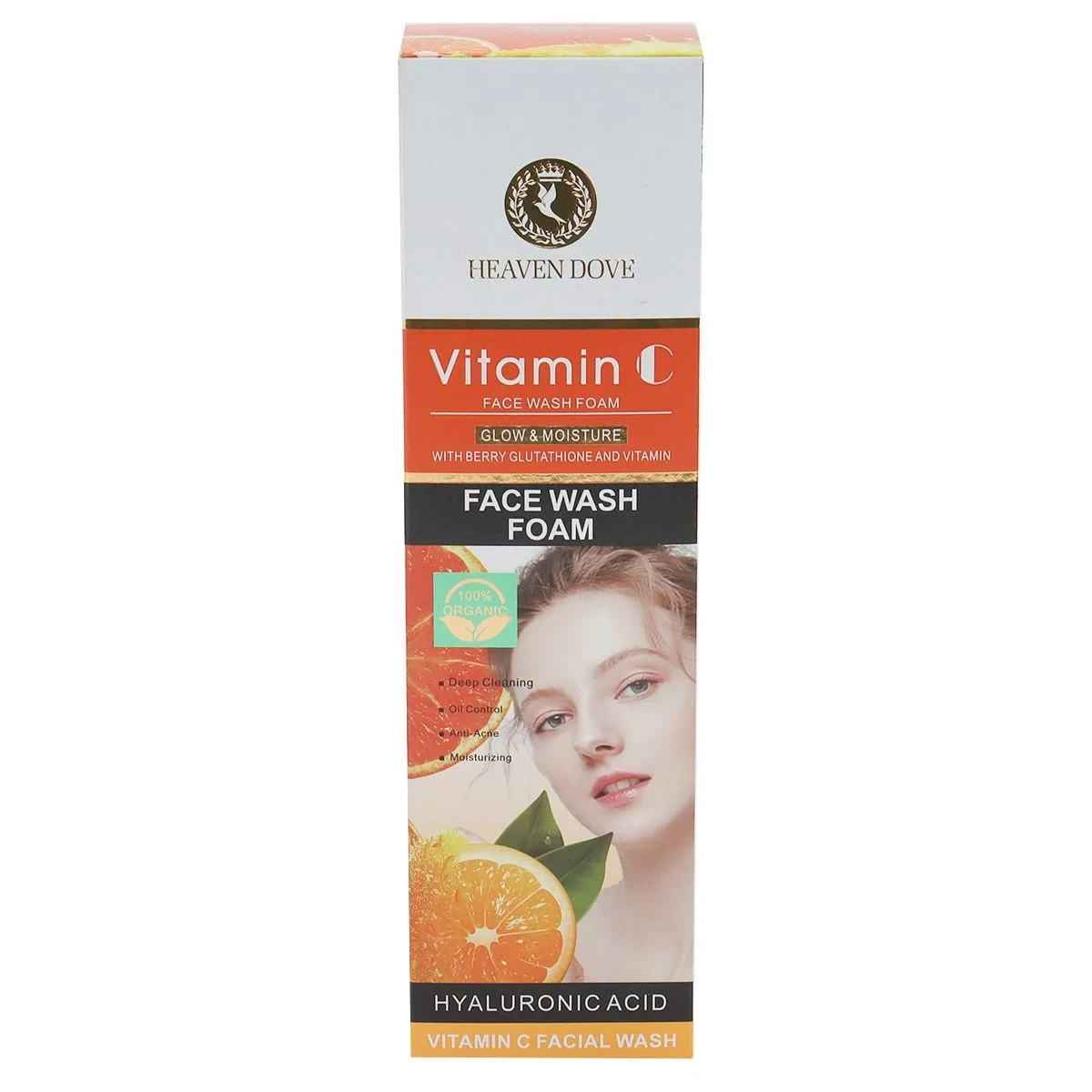 Heaven Dove Face Wash Foaming Vitamin C 120G