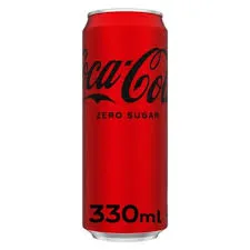 Coca Cola Soft Drink Zero Sugar 330ML UAE