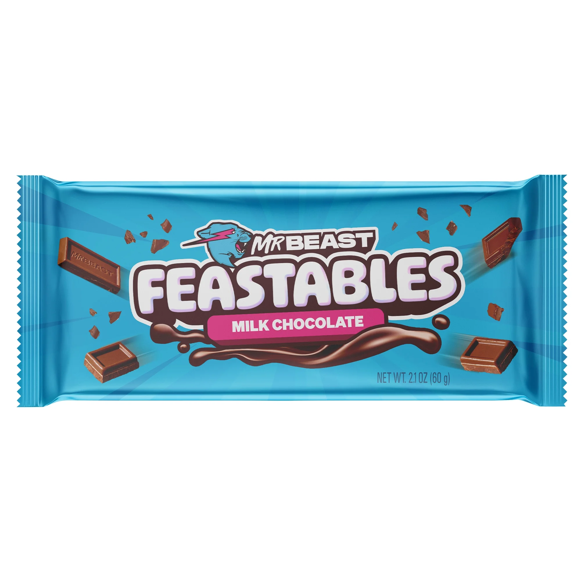 Mr Beast Chocolate Feastables Milk Chocolate 60G