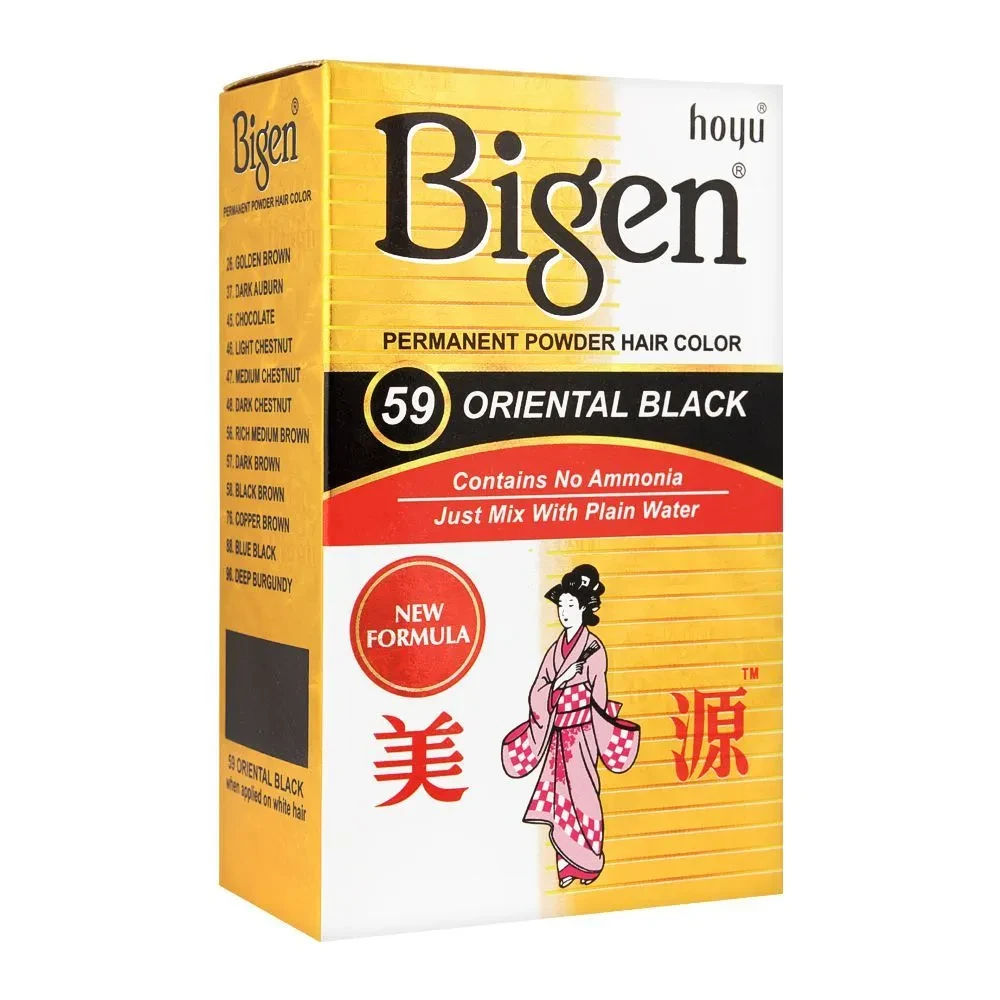 Bigen Hair Color Oriental Black 59 PK