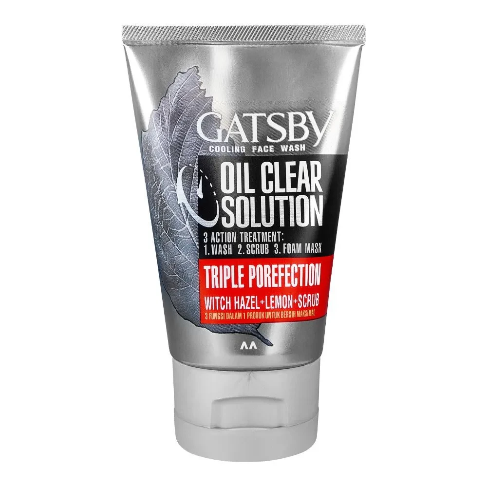 Gatsby Face Wash Men Oil Control 100G