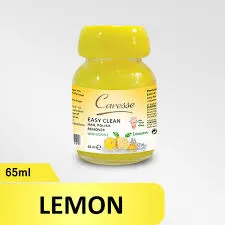 Caresse Nail Polish Remover Liquid Dip Lemon 65ML