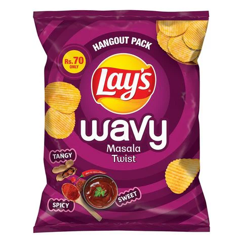 Lays Wavy Masala Twist 70