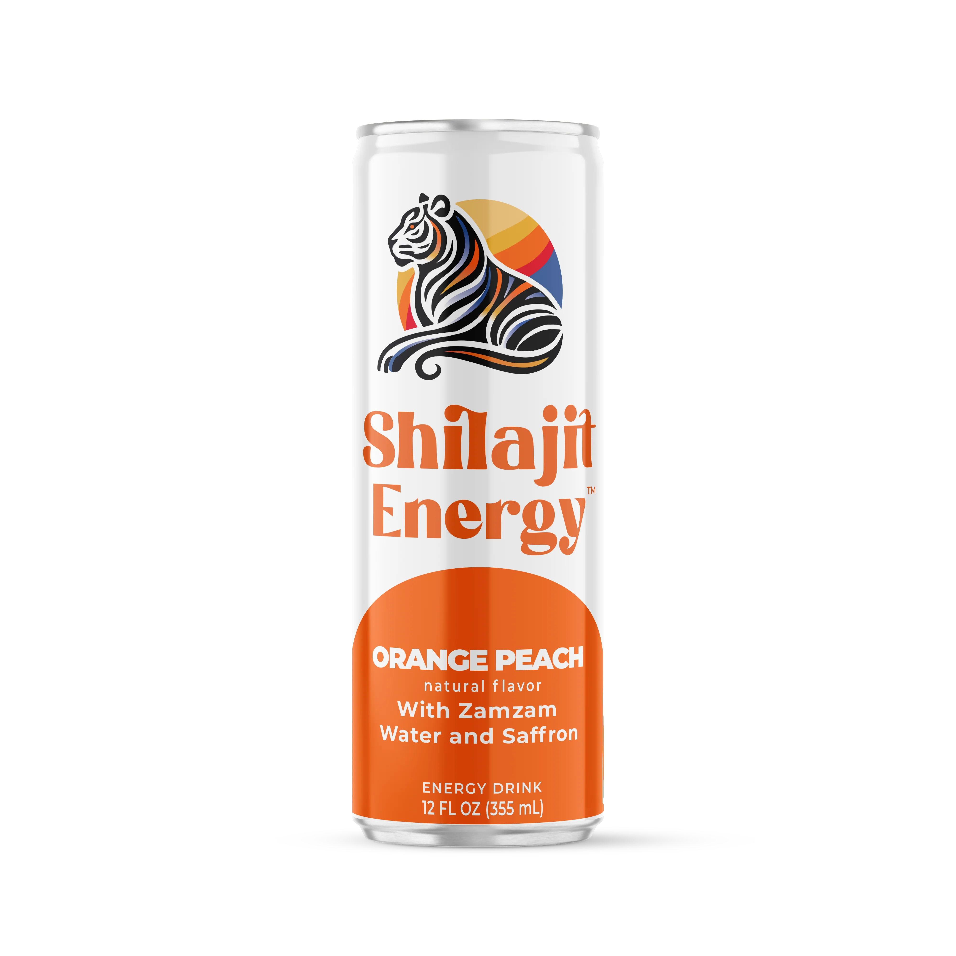 Shilajit Energy Drink Orange Peach 355ML