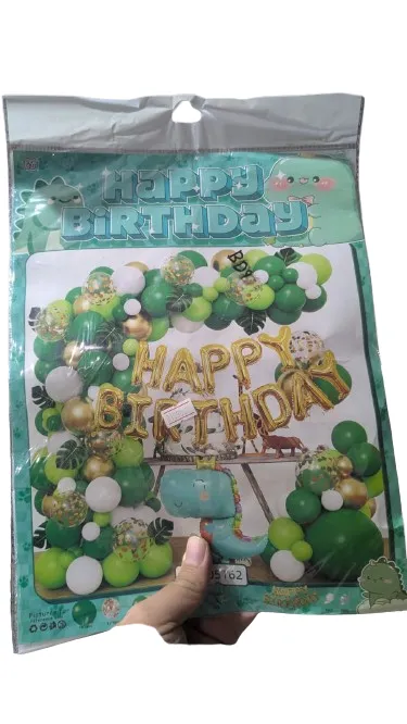 Birthday Celebration VIP T SET Big Foil Balloon Themed Party Pack Large