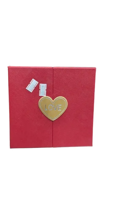 Love Ring Box Flowers Red SCYW8