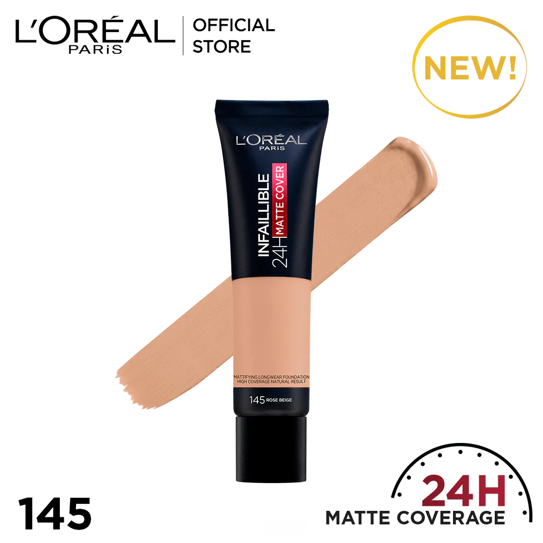 Loreal Foundation Tube Infallible 145