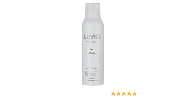 Hunaidi Deodorant Body Spray Limo White 200ML