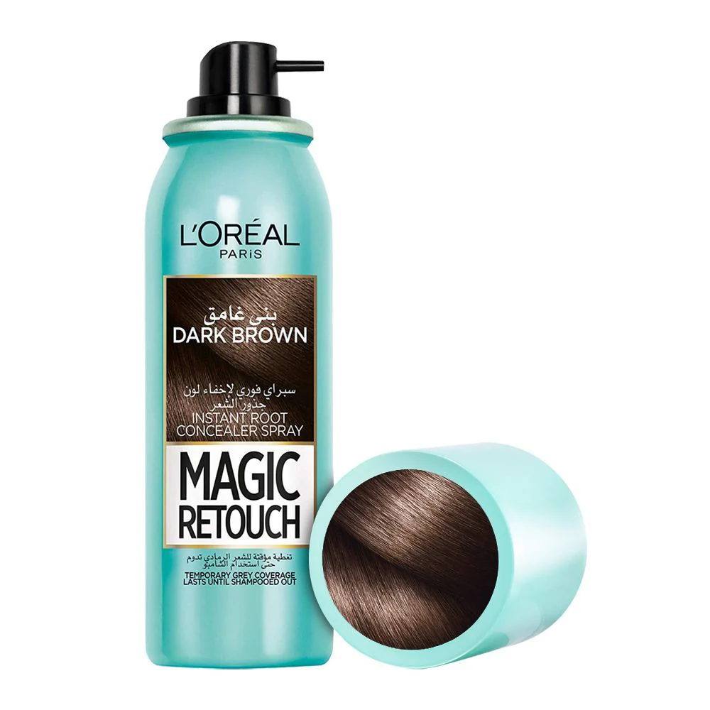 Loreal Color Instant Color Root Spray Dark Brown 75ML