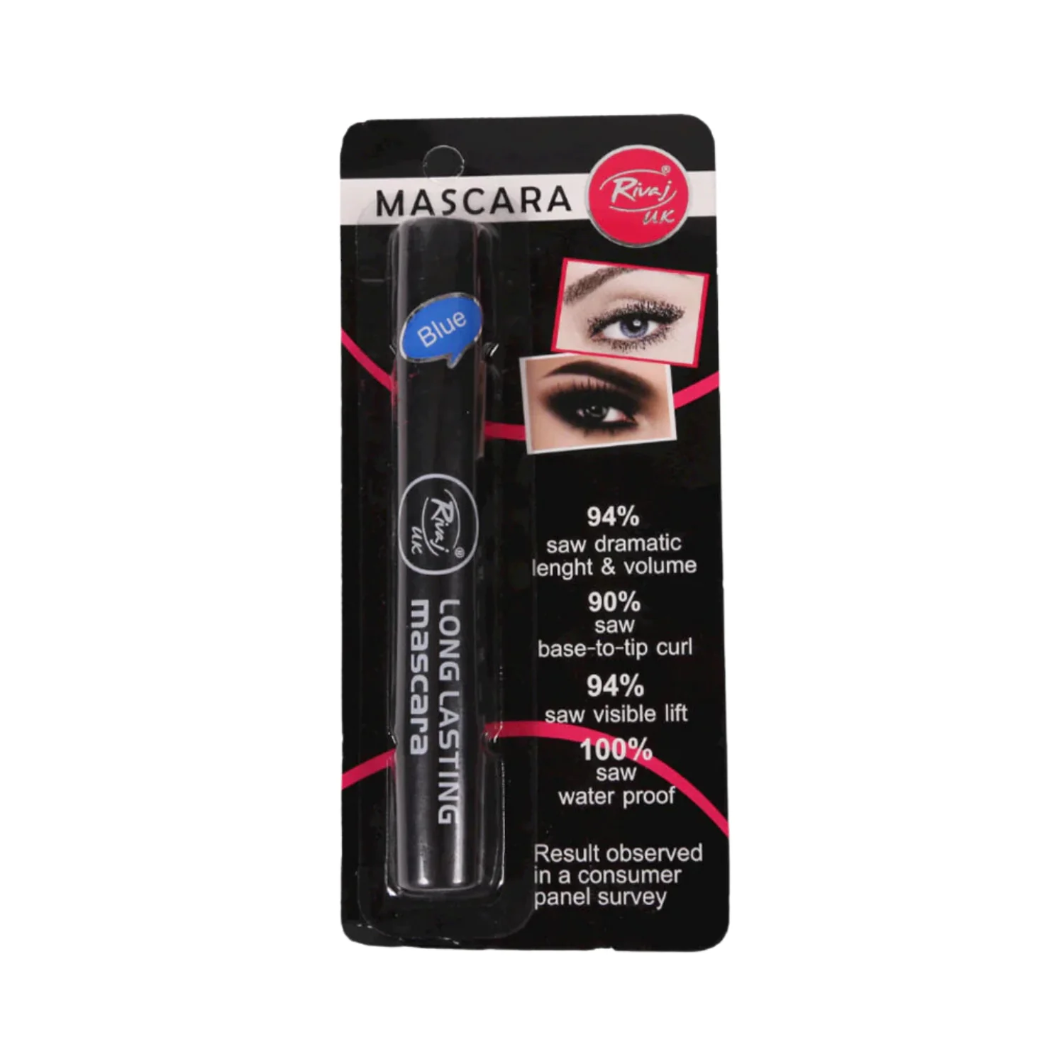 Rivaj Mascara Blue Long Lasting