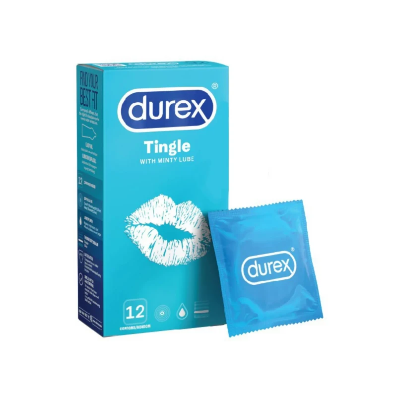 Durex Condom Tingle With Minty Lube 12s