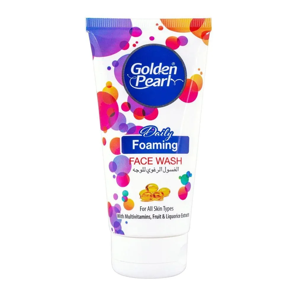 Golden Pearl Face Wash Daily Foaming Pk 75ML