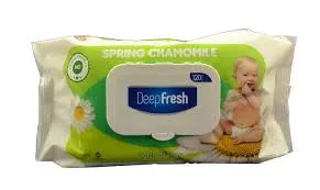 Deepfresh Wipes Spring Chamomile 120Pcs