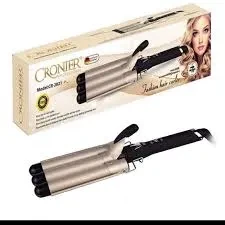 Cronier Hair Curler Three Barrels Cr-2021