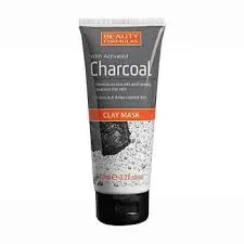 Beauty Formulas Face-Mask Clay Charcoal 100ML