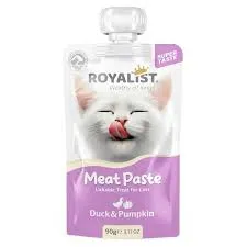 Royalist Cat Treats Meat Paste Duck And Pumpkin 90G