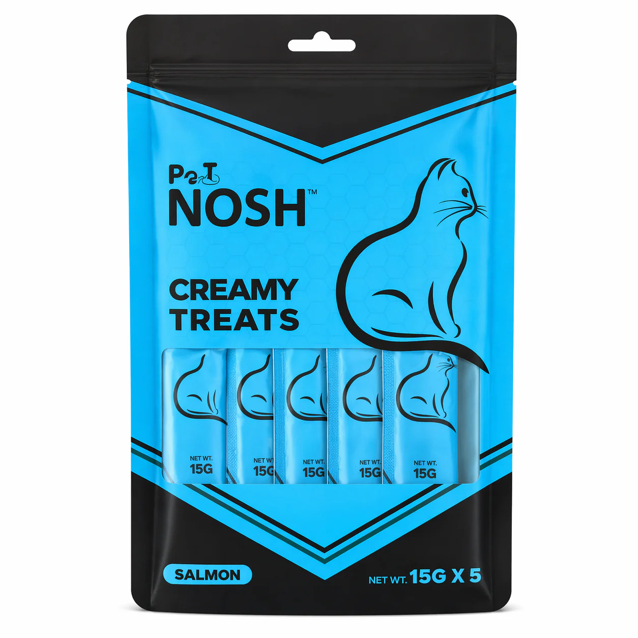 Pet Nosh Creamy Treats 15g*5 Salmon