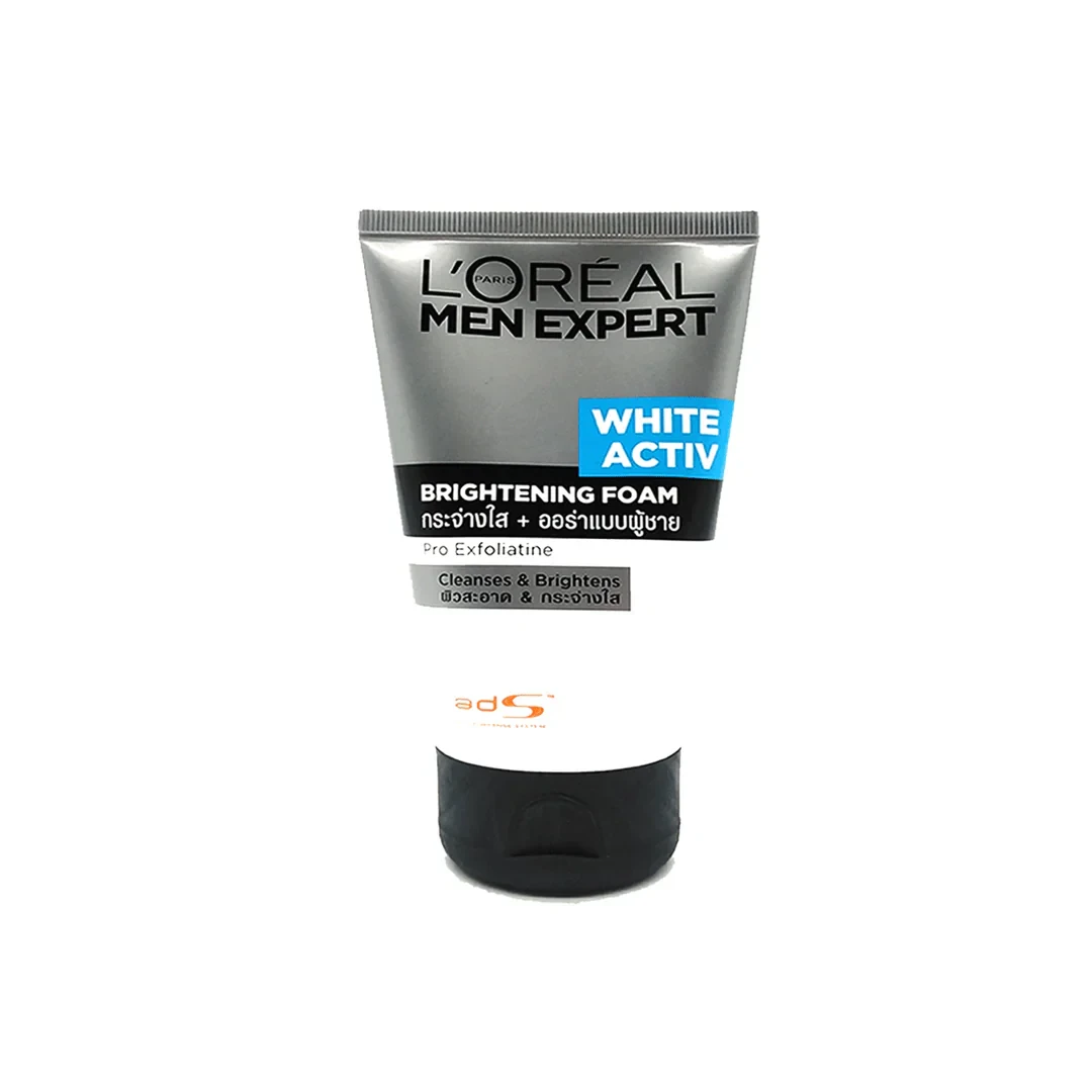 Loreal Face Wash Men White Active Brightening 100ML