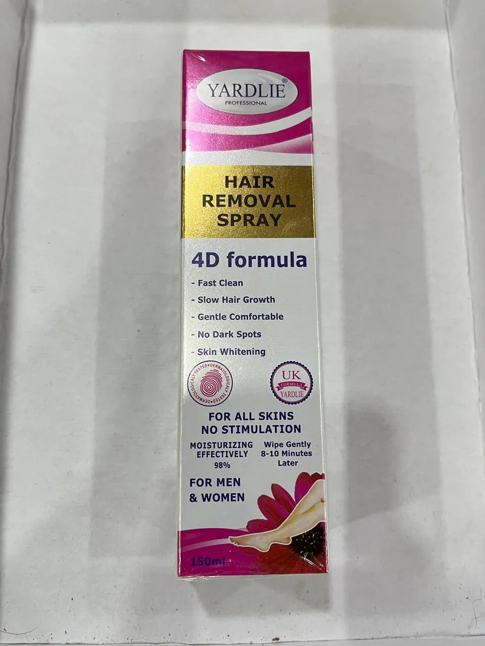 Yardlie Hair Remover Spray 4D Formula 150ML