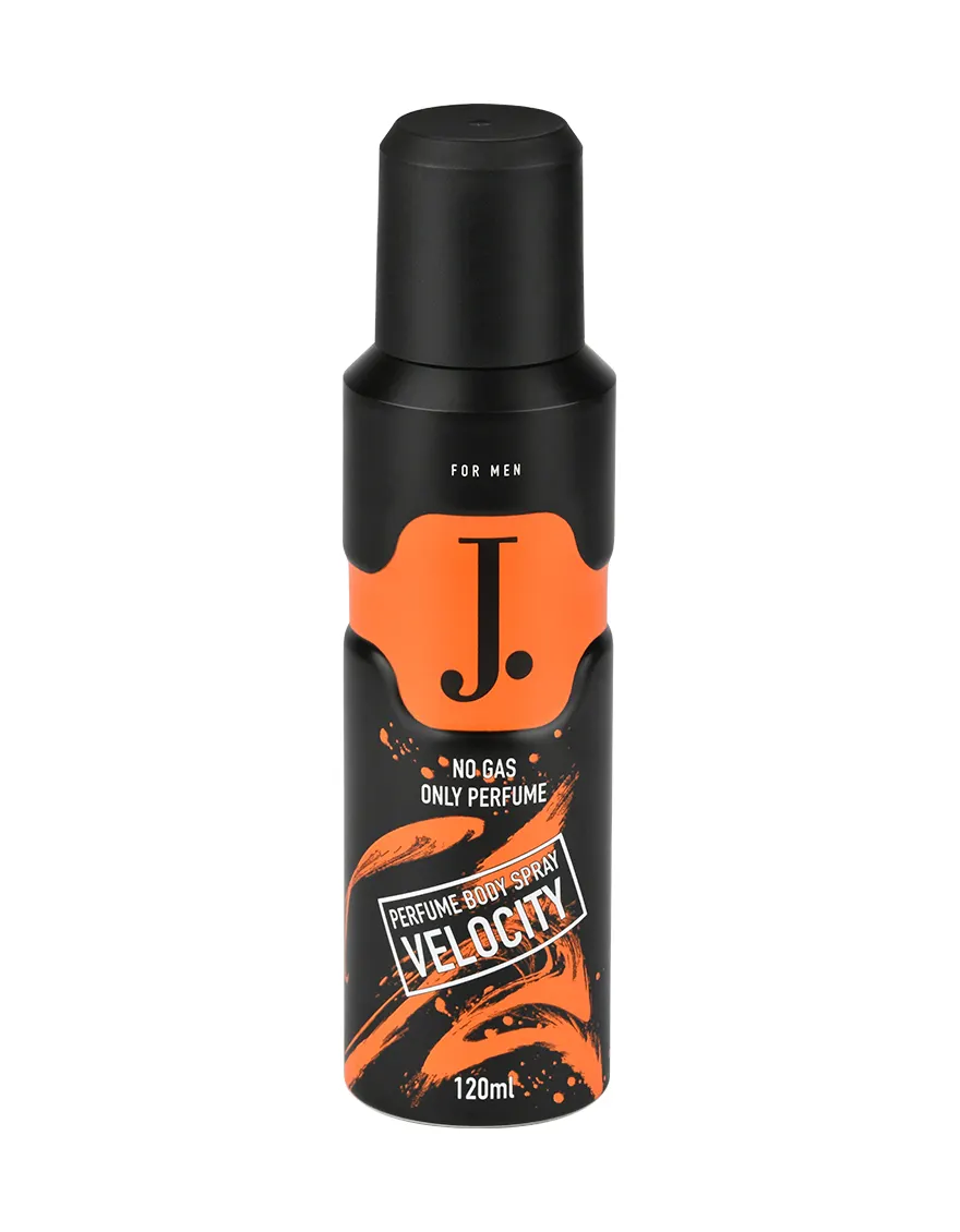 J. Body Spray No Gas Velocity 120ml