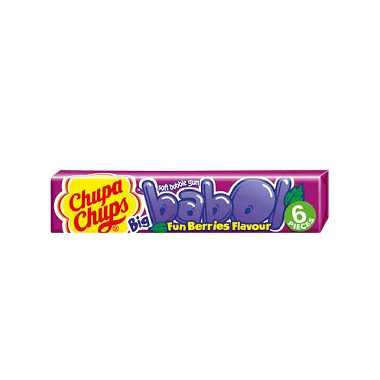 Chupa Chups Big Babool Gum 6s Fun Berries
