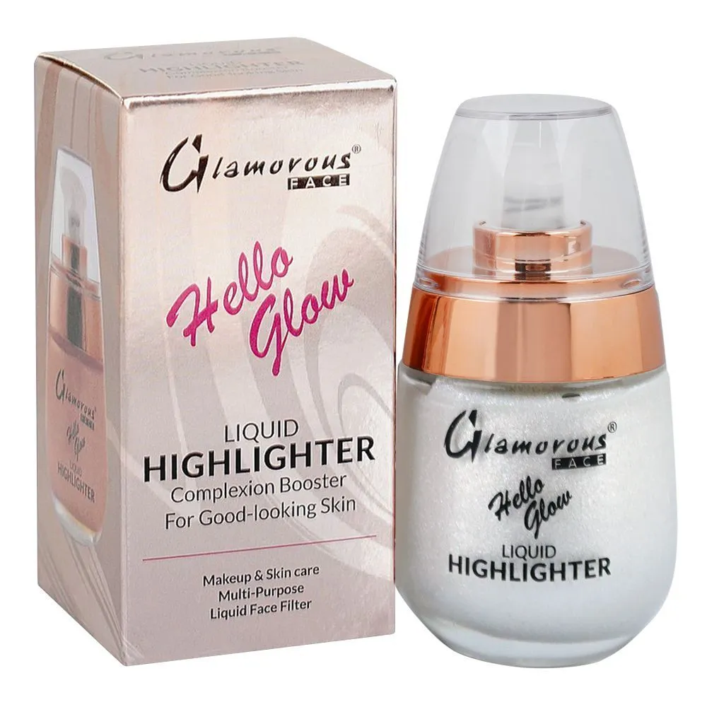 Glamorous Face Highlighter Liquid Hello Glow 01