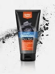 Golden Pearl Face Wash Activated Charcoal 150ML PK