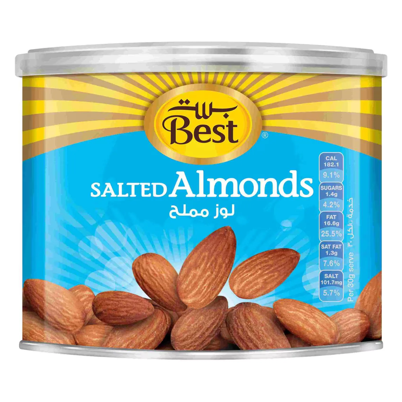 Best Salted Almonds Tin 110G