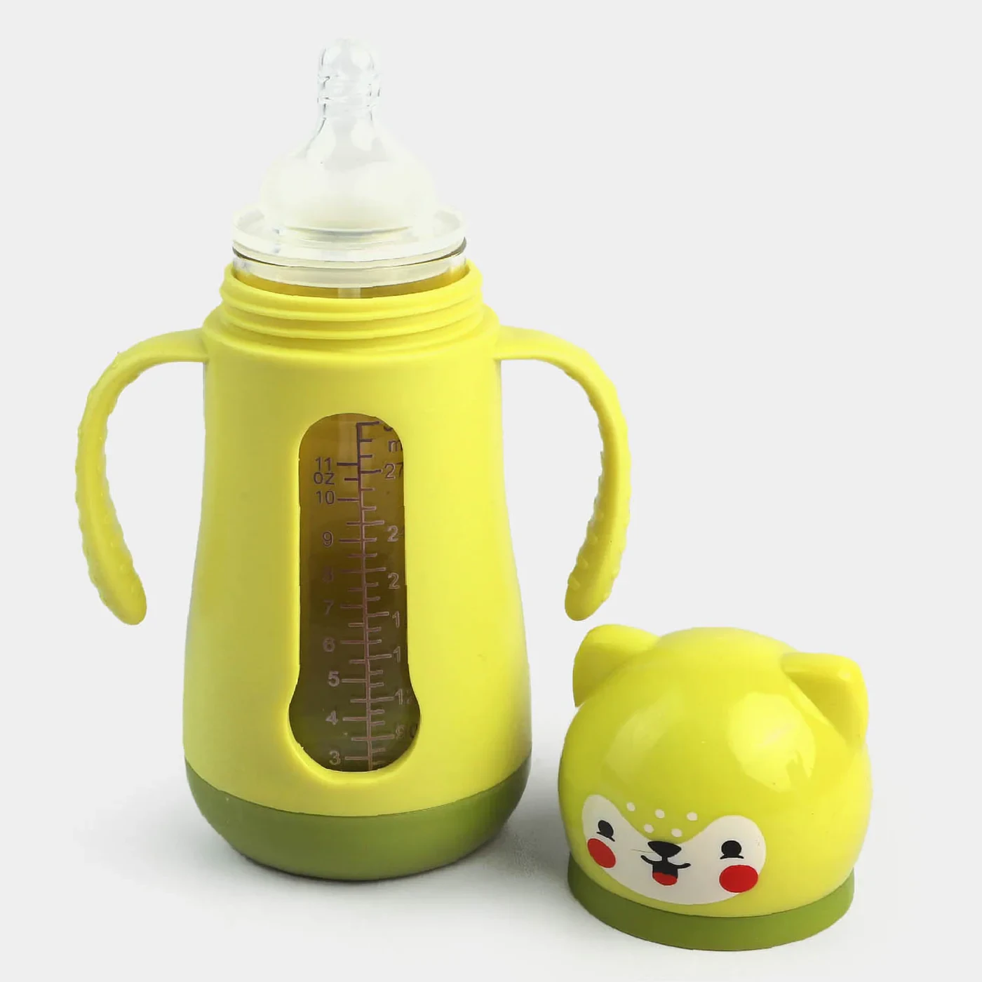 Zaxion Feeder Glass Handle 210ML