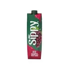 Sippy Juice Red Grapes 1L