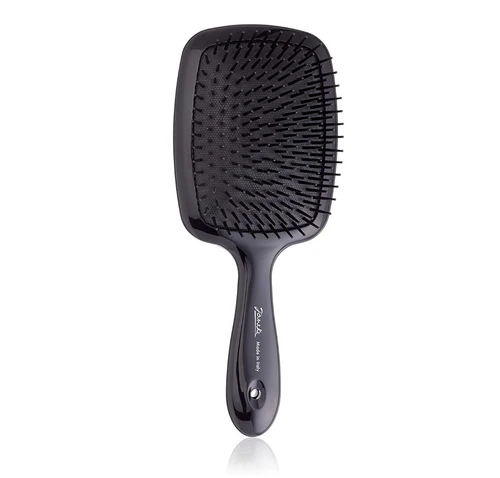 Italian Hair Brush Wider Black 6291-V
