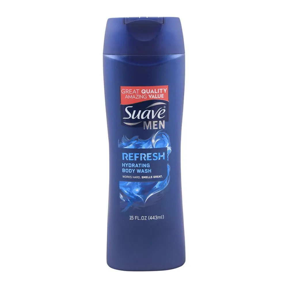 Suave Body Wash Men Refresh 443ML