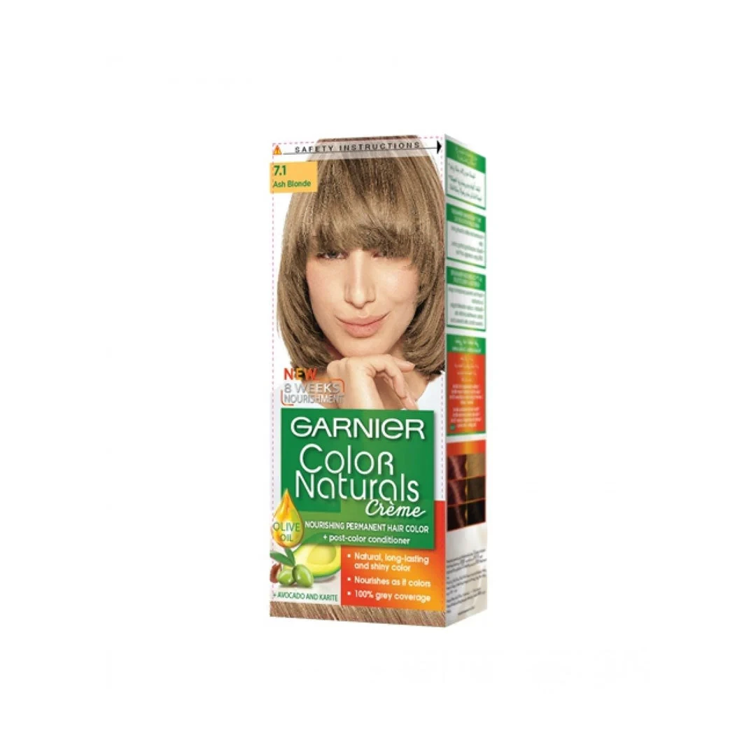 Garnier Colour 7.1 Natural Ash Blonde