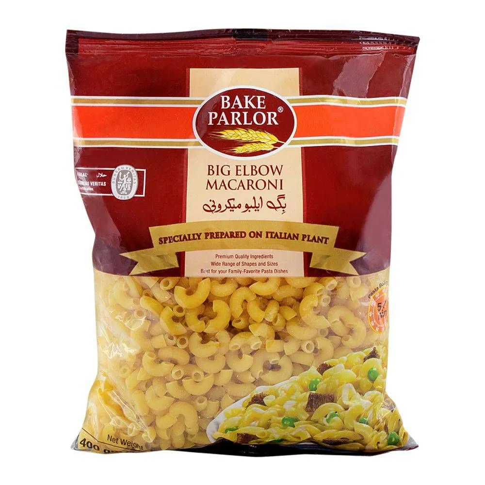 Bake Parlor Macaroni Packet Jumbo Elbow 400G