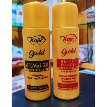 Kojic Gold Whitening Cream Bleach 24K Gold