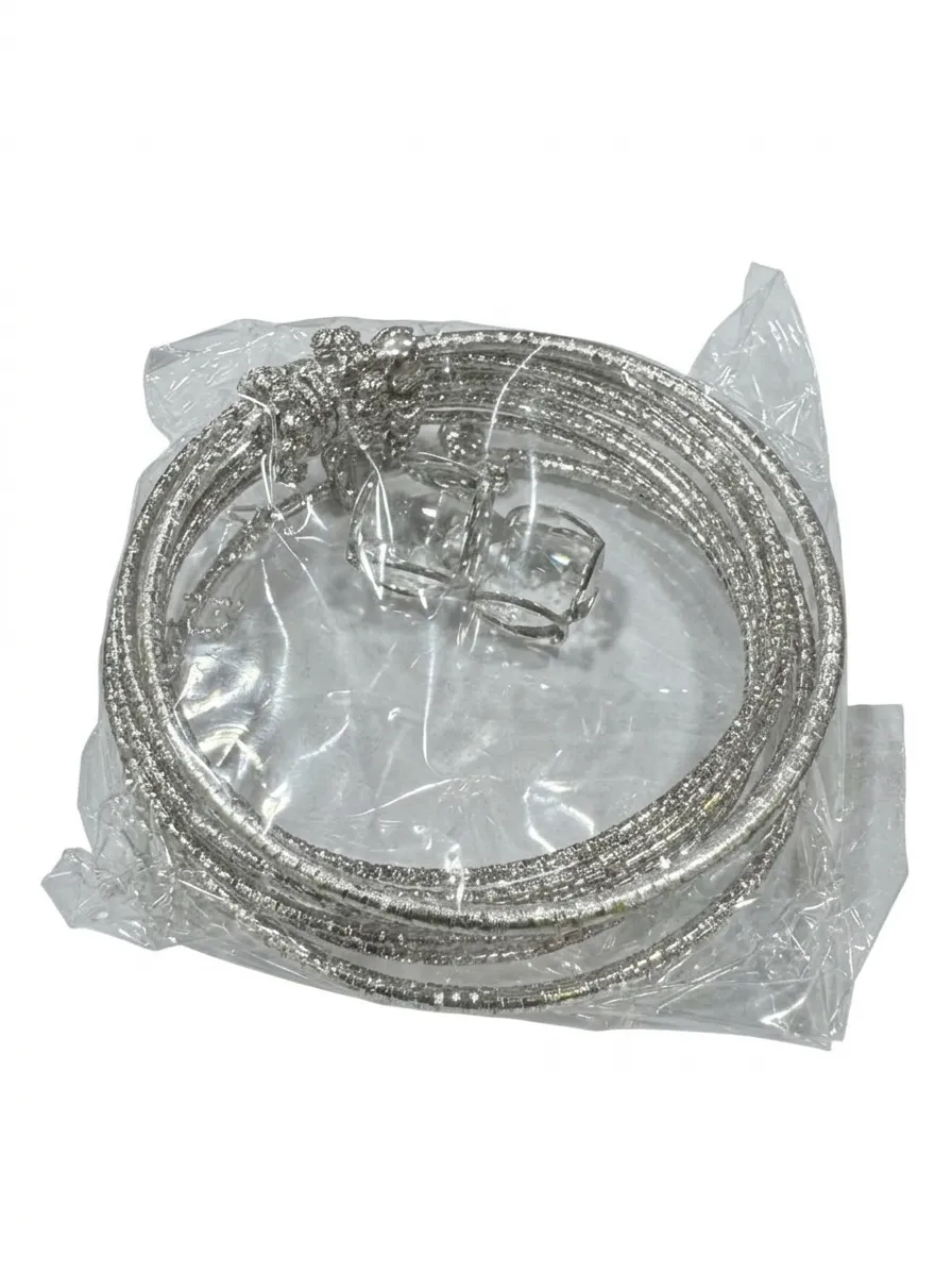 Jewellery New Sparkle Bangles Silver