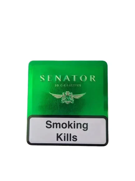 Senator Cigarettes Slim Green