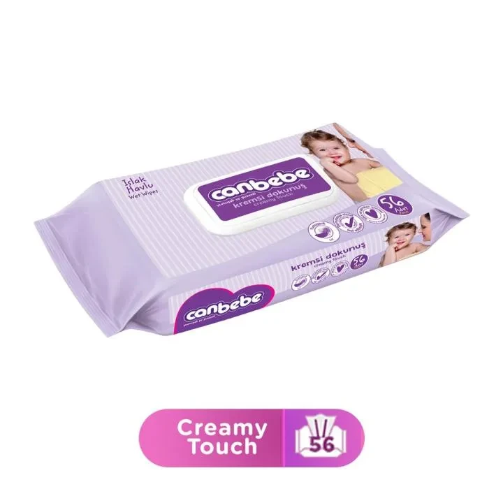 Canbebe Wipes Purple 56Pcs
