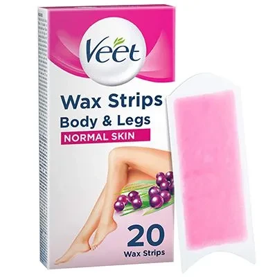 Veet Wax Strips Normal Pink 20S