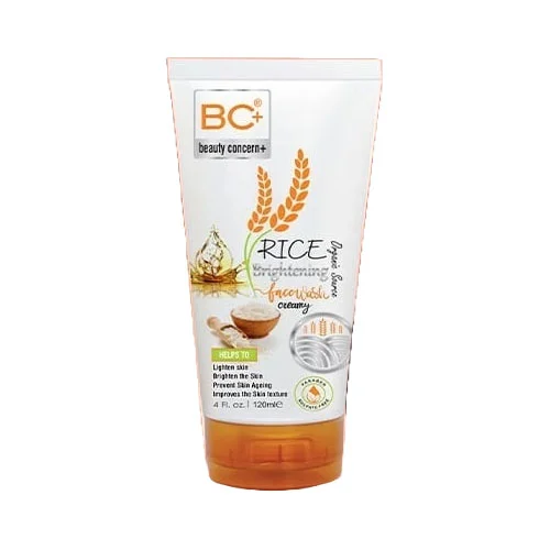 BC+ Face Wash Rice Brightening 120ML