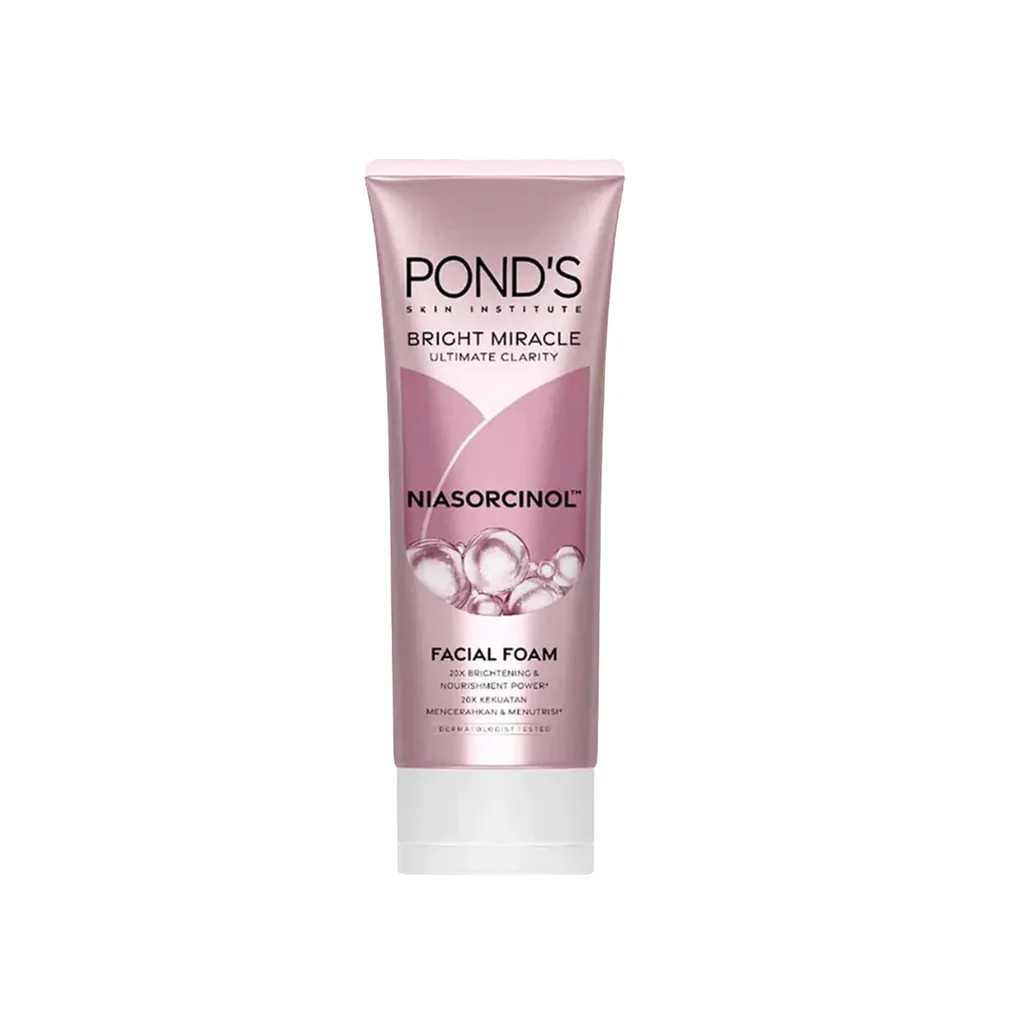 Pond's Face Wash Bright Miracle Niasorcinol 100G