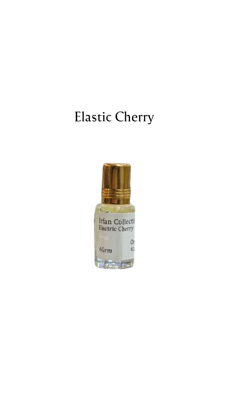 Concentrated Perfume Oil Attar Electric Cherry French Tom Ford Onlyfans 6ML