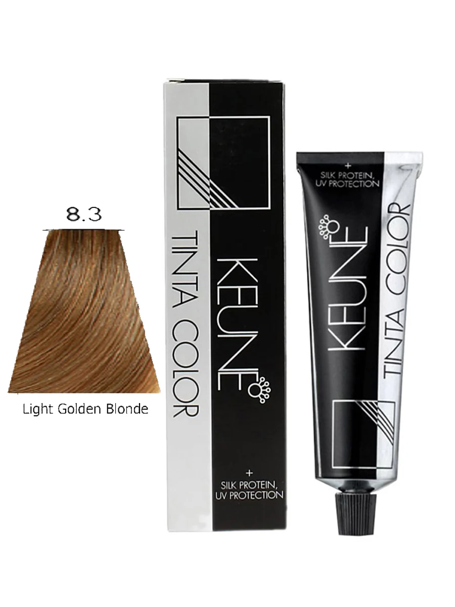 Keune Tinta Hair Color 8.3 Light Golden Blonde