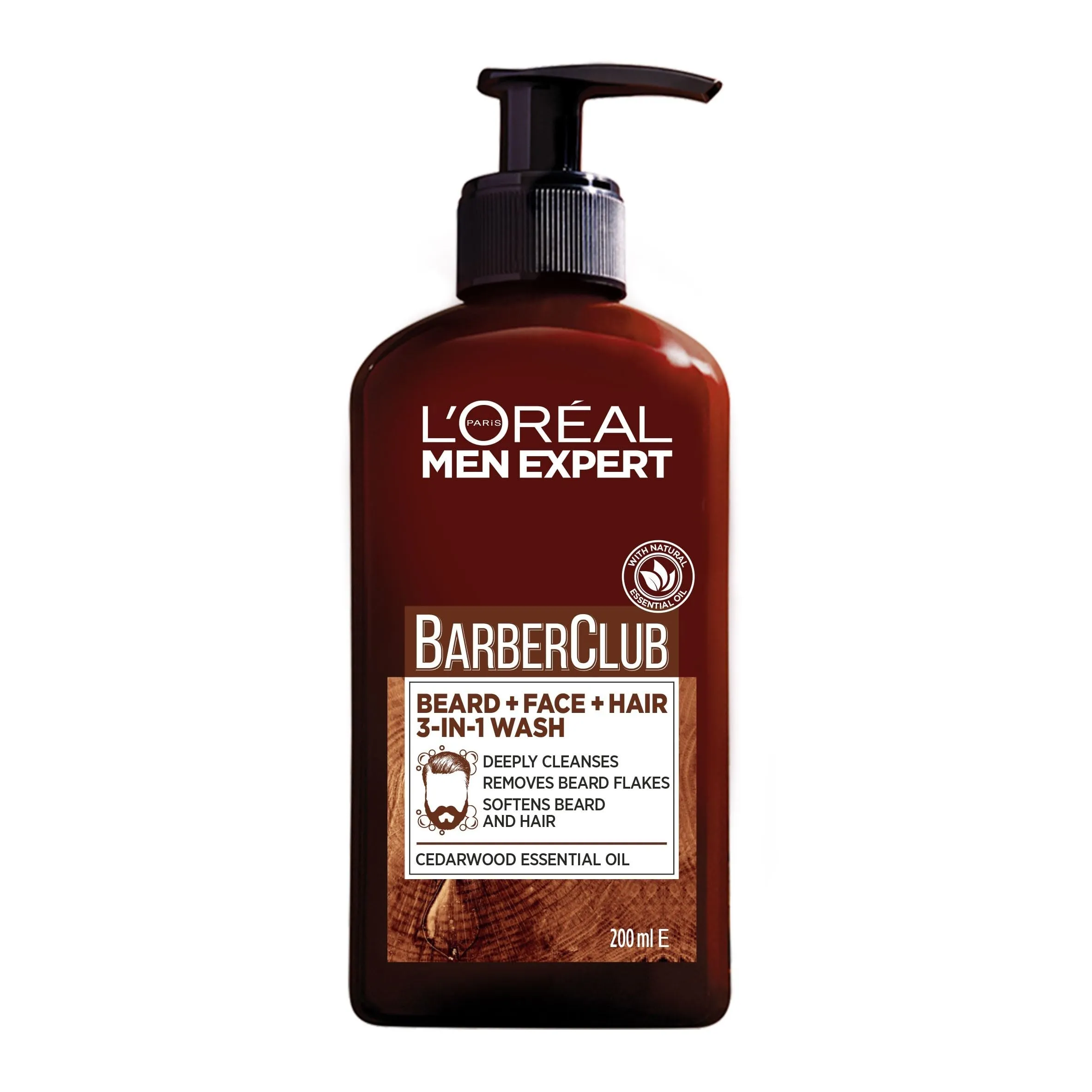 Loreal Face Wash Barber Club 200Ml