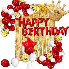 Birthday Celebration Ballon 10pcs Red
