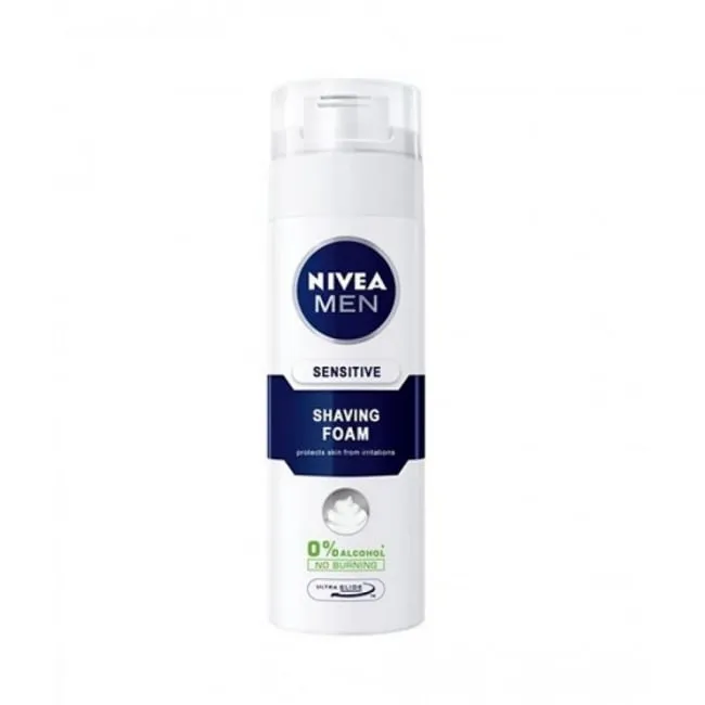 Nivea Shaving Foam White Sensitive 200ML