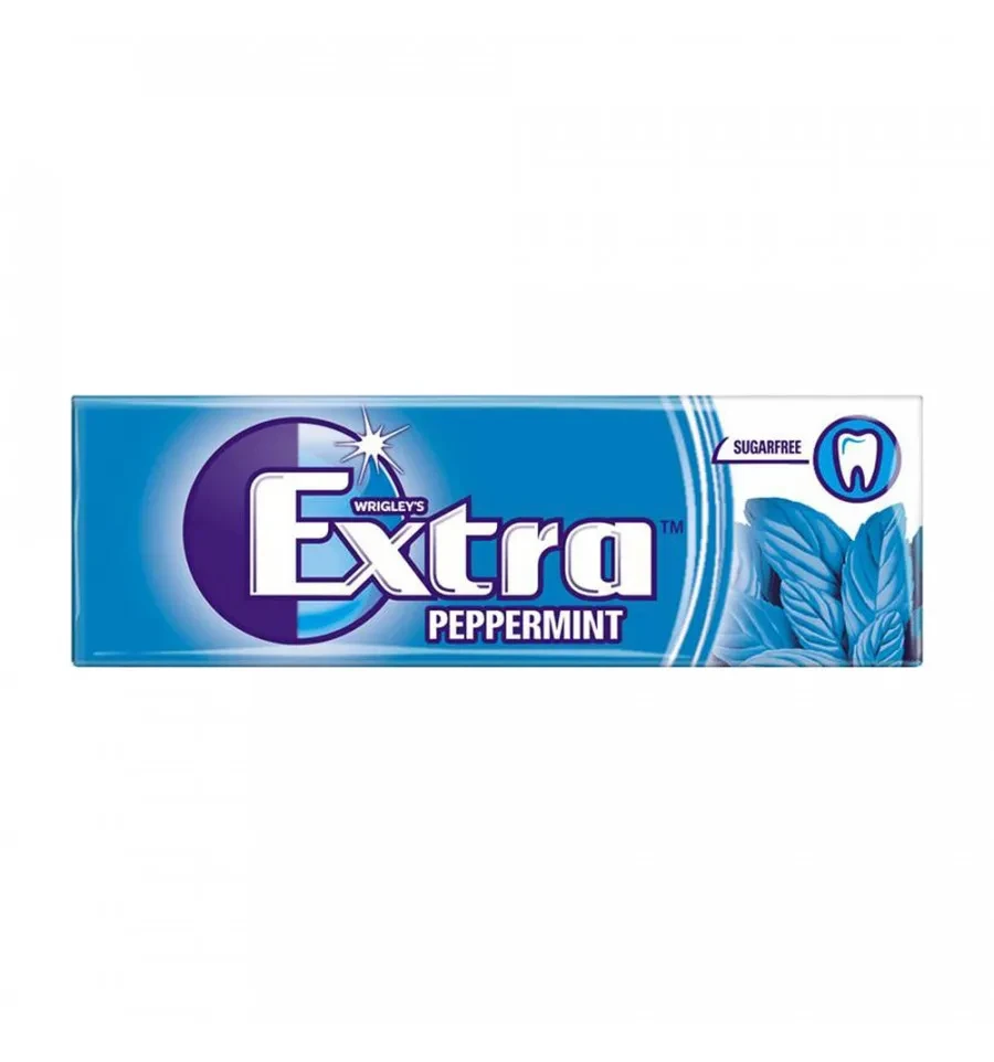 Extra Gum Peppermint Blue 10S