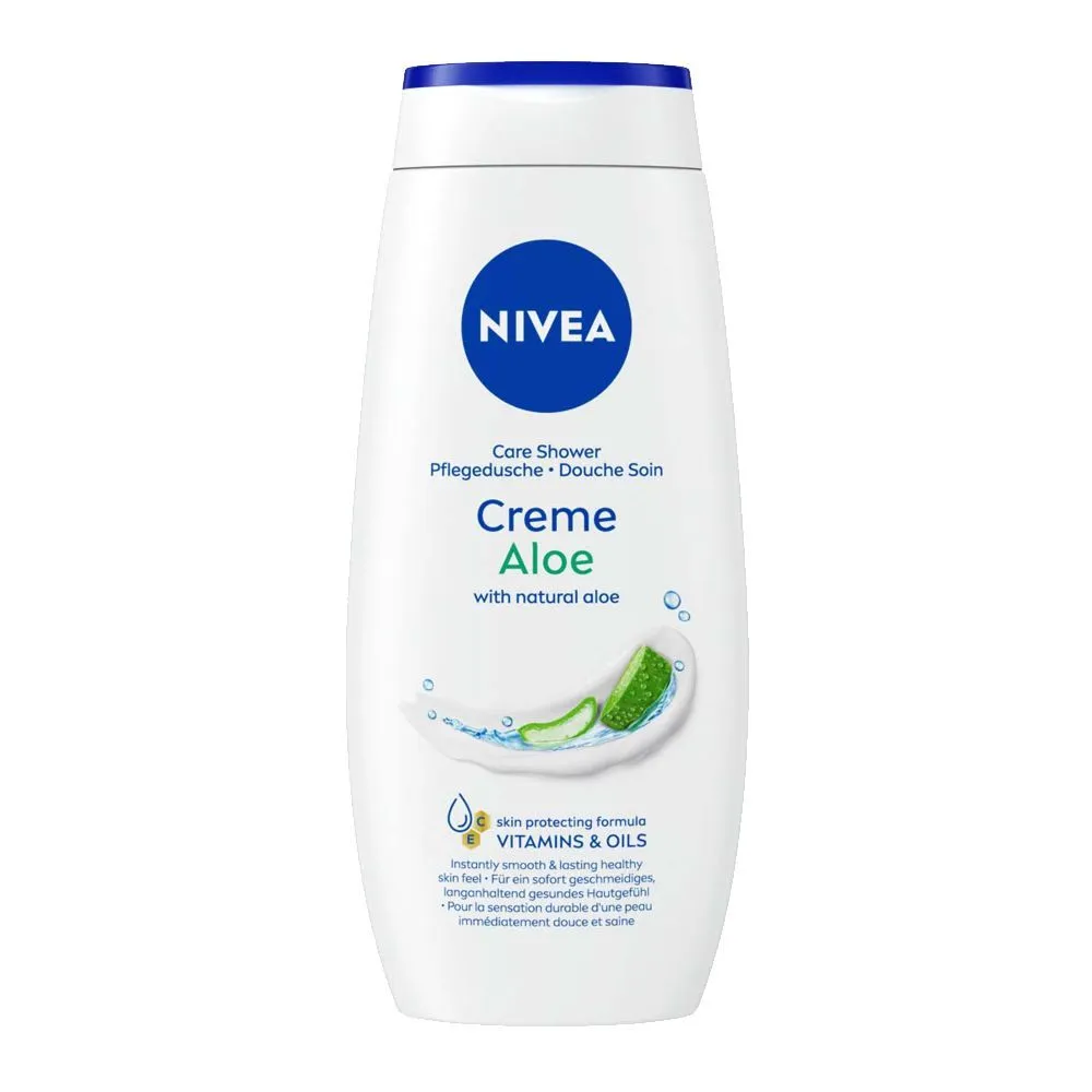 Nivea Shower Gel Body Wash Creme Aloe Vera 250ML