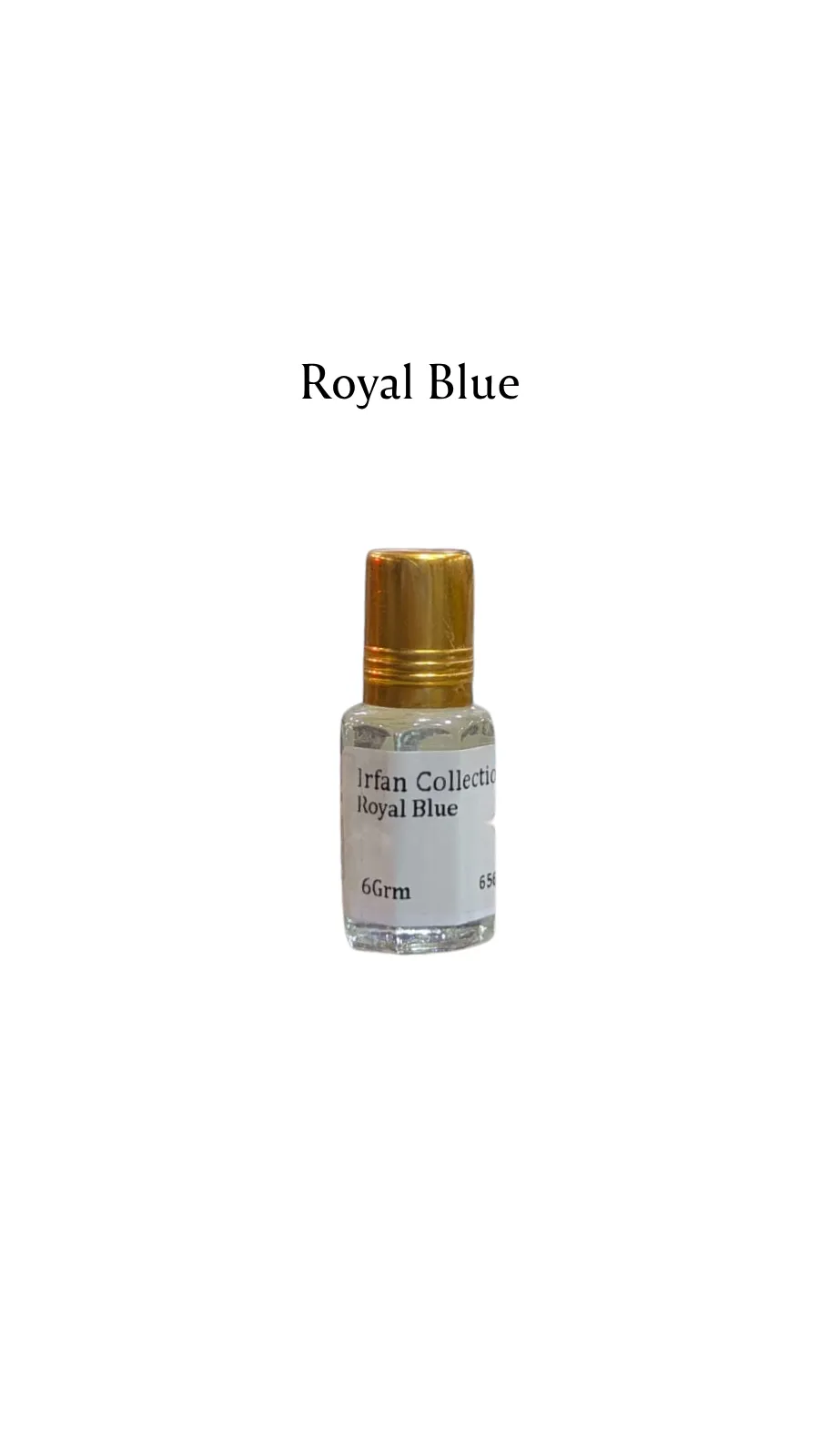 Concentrated Perfume Oil Attar Royal Blue Oriental Rasasi Expressions 6ML