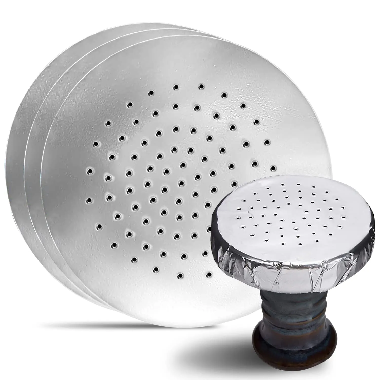 Oris Aluminum Foil 50Pcs Round For Hookah